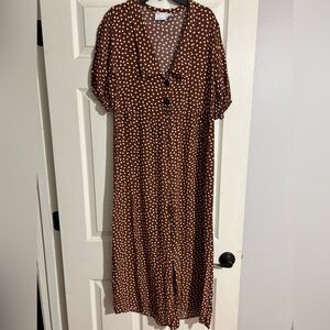 ASOS collar smock jumpsuit